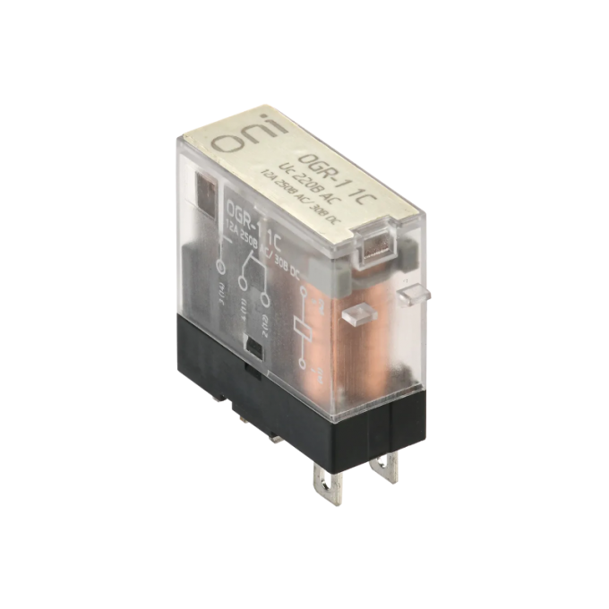 OGR-1 1C 220В AC Реле общего назначения ONI 0,021 12,6x40x28,8 OGR-1-1C-220B-AC