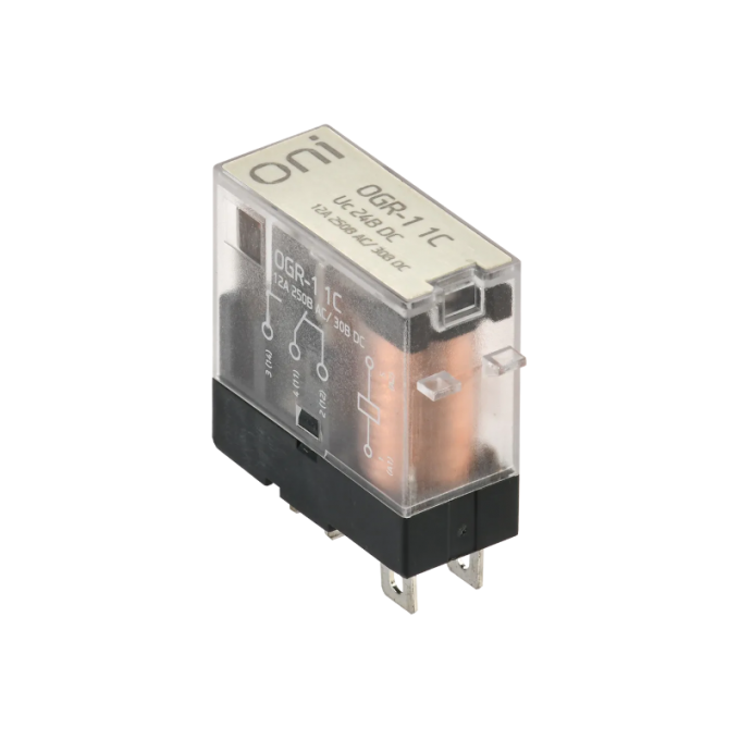 OGR-1 1C 24В DC Реле общего назначения ONI 0,021 12,6x40x28,8 OGR-1-1C-24B-DC
