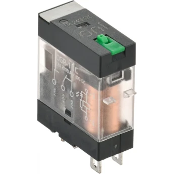 OGR-1 1C 24В DC Реле общего назначения со светодиодом и тестовой кнопкой ONI 0,021 12,6x40x28,8 OGR-1-1C-24B-DC-CO-CBETODIODOM