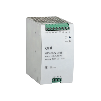 OPS 220В AC/24В DC 5А 120Вт Блок питания ONI 0,52 5 А OPS-DC24-120B OPS 220В AC/24В DC 5А 120Вт Блок питания ONI 0,52 5 А OPS-DC24-120B