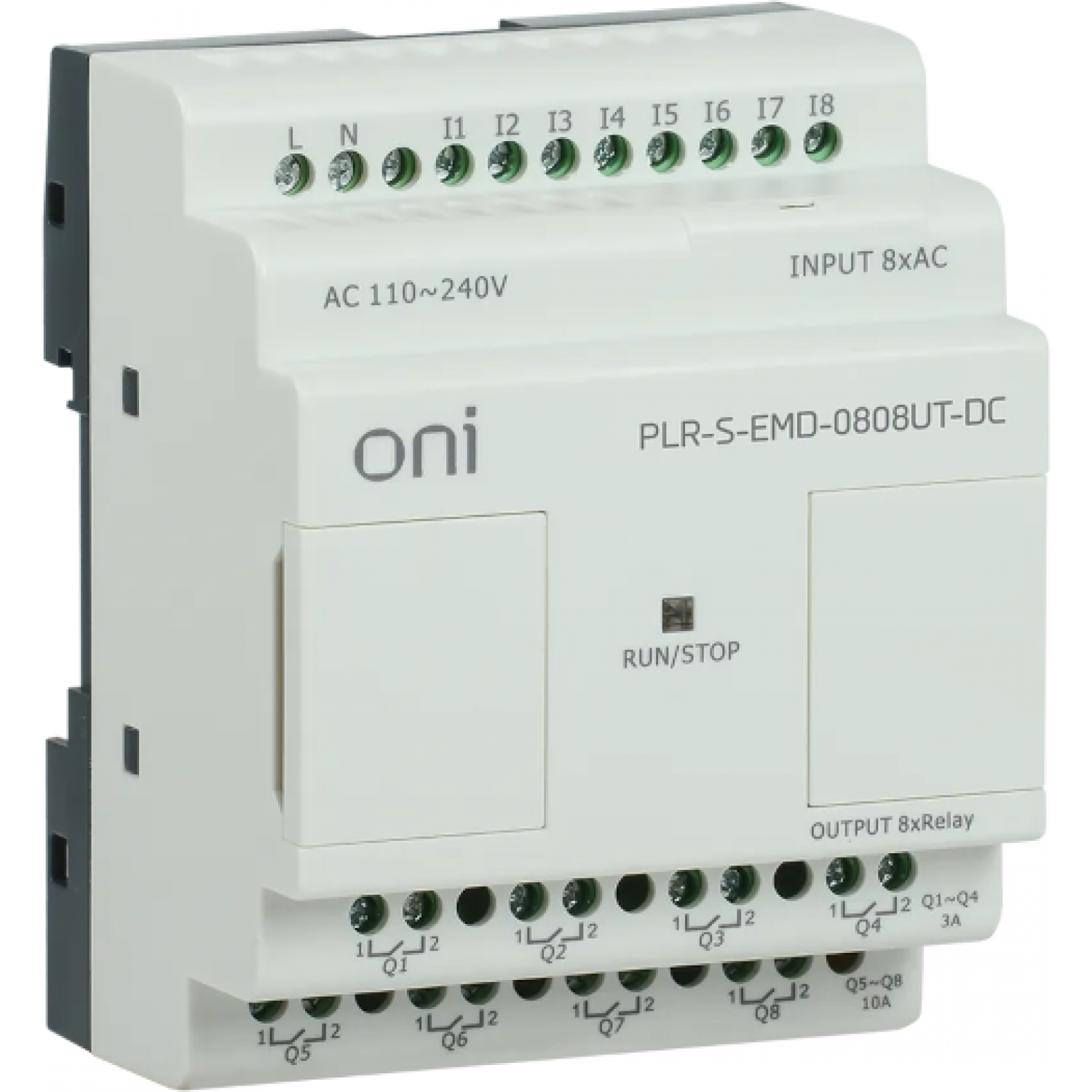 Plr Comp R Rr Inn PLR-S. Расширение 8DI/8DO (R) 220В AC Логическое реле ONI Модуль ...