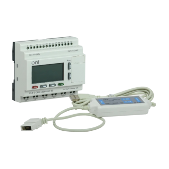 PLR-S. Стартовый набор 220В AC Логическое реле ONI 12 дискретных входов USB RS-232 PLR-S-STK-1206R-AC-BE