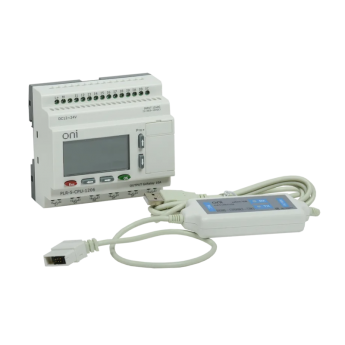 PLR-S. Стартовый набор 24В DC Логическое реле ONI 12 входов USB RS-232 PLR-S-STK-1206R-DC-BE