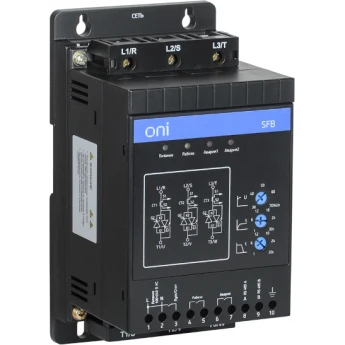 SFB 3Ф 380В 0,75кВт 1,5A Uупр 110-220В Modbus Устройство плавного пуска ONI 0,8