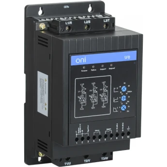 SFB 3Ф 380В 11кВт 22A Uупр 110-220В Modbus с выкл. Устройство плавного пуска ONI 1,4